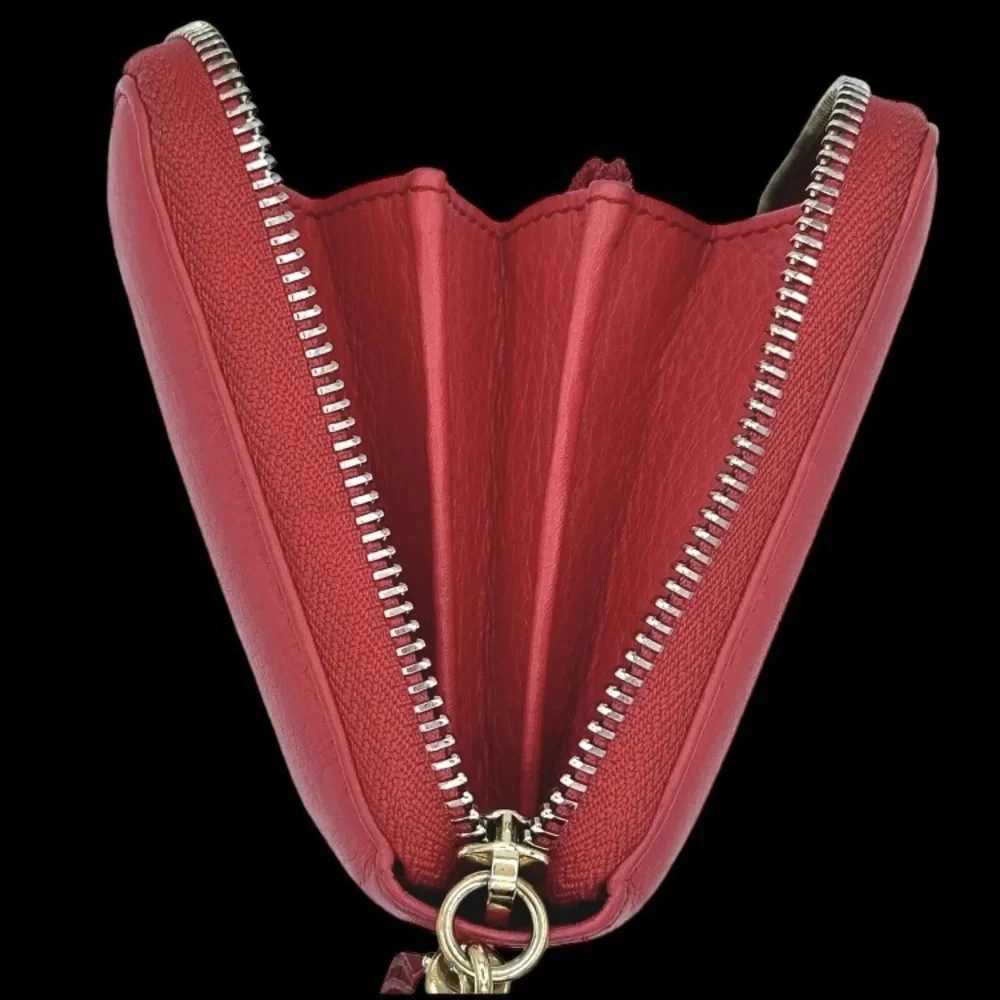 GUCCI Soho GG Zip Around Zippy Wallet. Leather - Picture 4 of 11